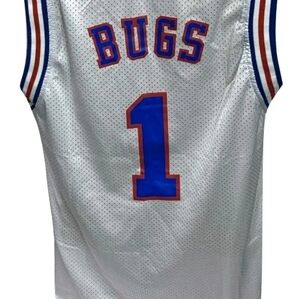 TUNE SQUAD BUGS "1" TANK MOVIE PROMOTION BASKETBALL EXCELLENT SHAPE LARGE